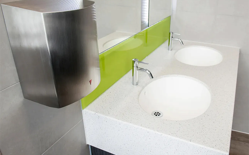 Executive Washroom Refurbishment: Viadex - Hand Dryer