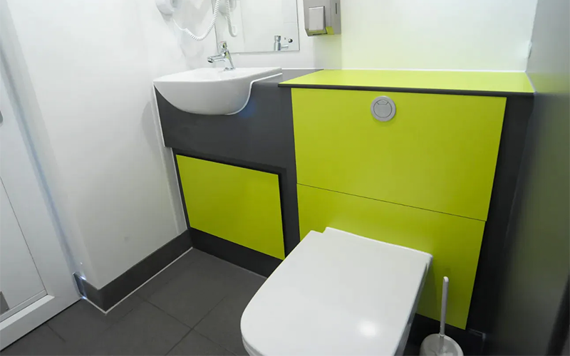 Webbers Caravan Park Washroom Design Image Gallery - Combination Unit