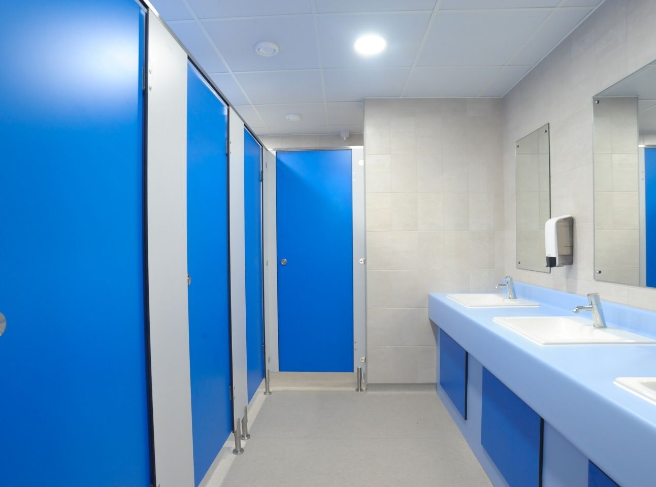 Bournemouth & Poole College Toilets Refurbishment | Case Study | Commercial Washrooms