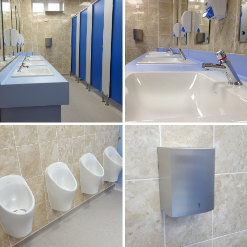 Bournemouth and Poole College | Case Study | Commercial Washrooms