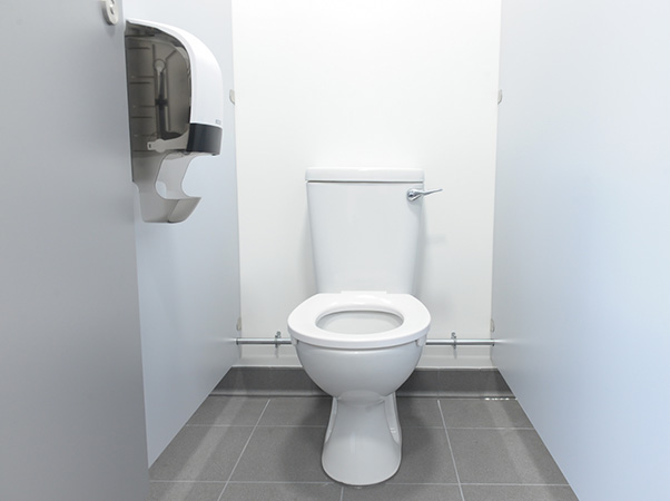 Chertsey Camping and Caravanning Club - New toilet cubicle