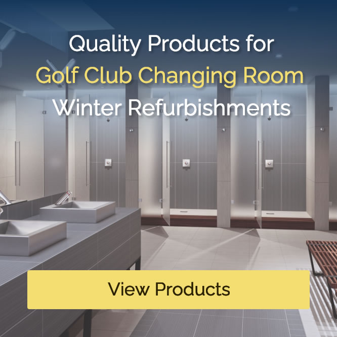 Washroom Products for Golf Club Facilities