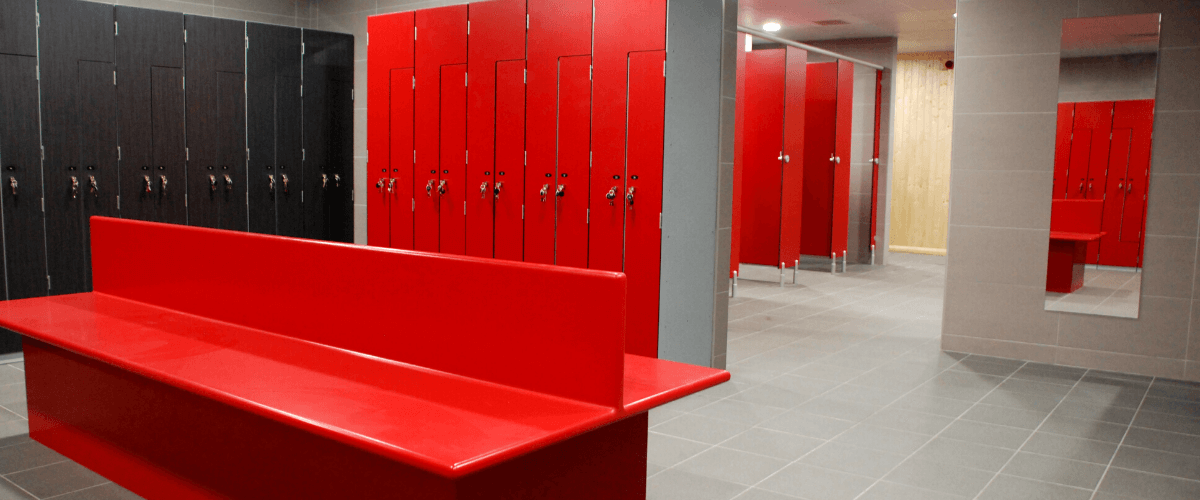 Changing Room Refurbishment | Commercial Washrooms