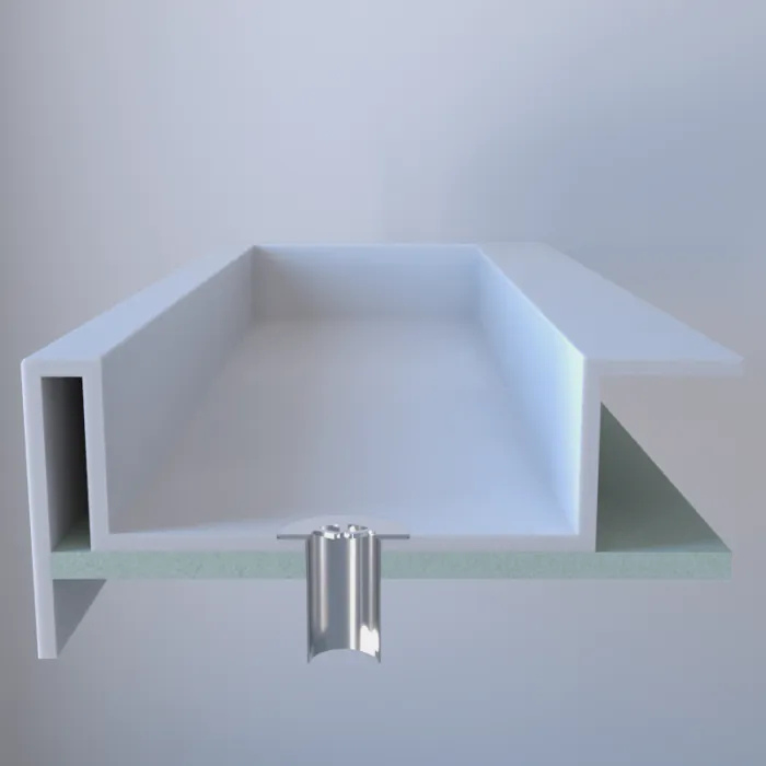 Solid Surface Wash Troughs