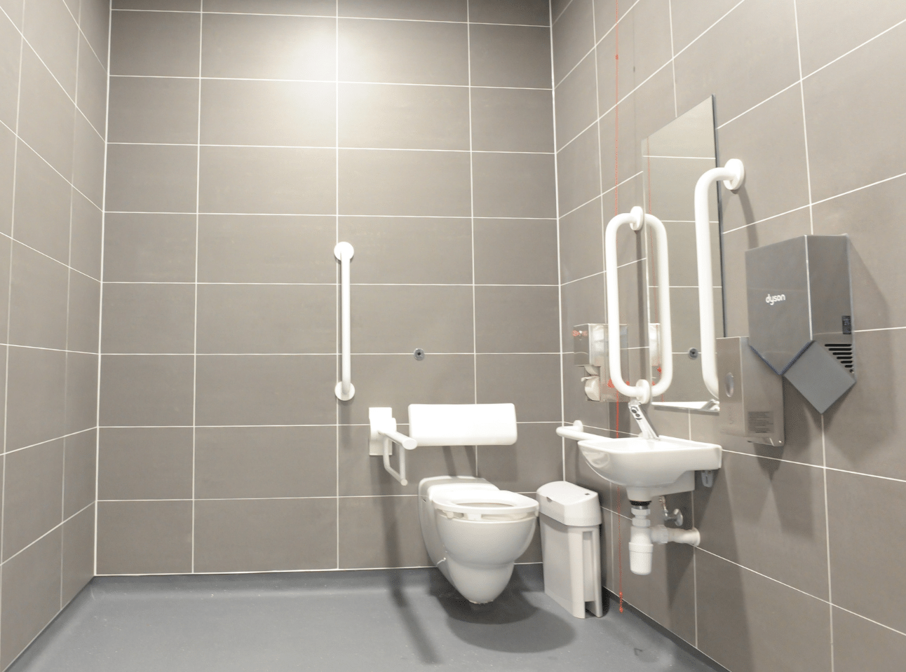 Disabled Washroom | National Physics Laboratory Case Study | Commercial Washrooms