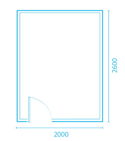 Family-Sized Changing Room Size