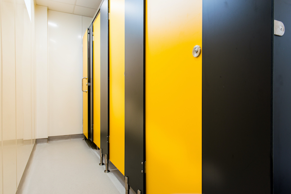 Ambulant Disabled Toilet Cubicle