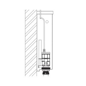 The cistern and flush valve | Commercial Washrooms