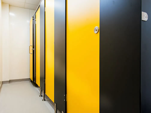 Toilet Cubicles - Rhyfield Primary School