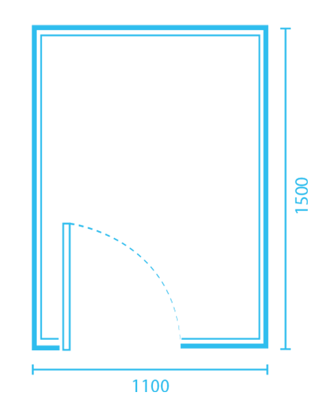 Two Person Changing Room Size