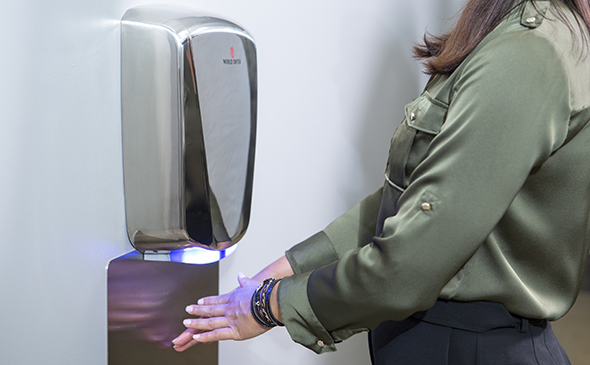 World Dryer Fast and Hygienic Hand Dryers