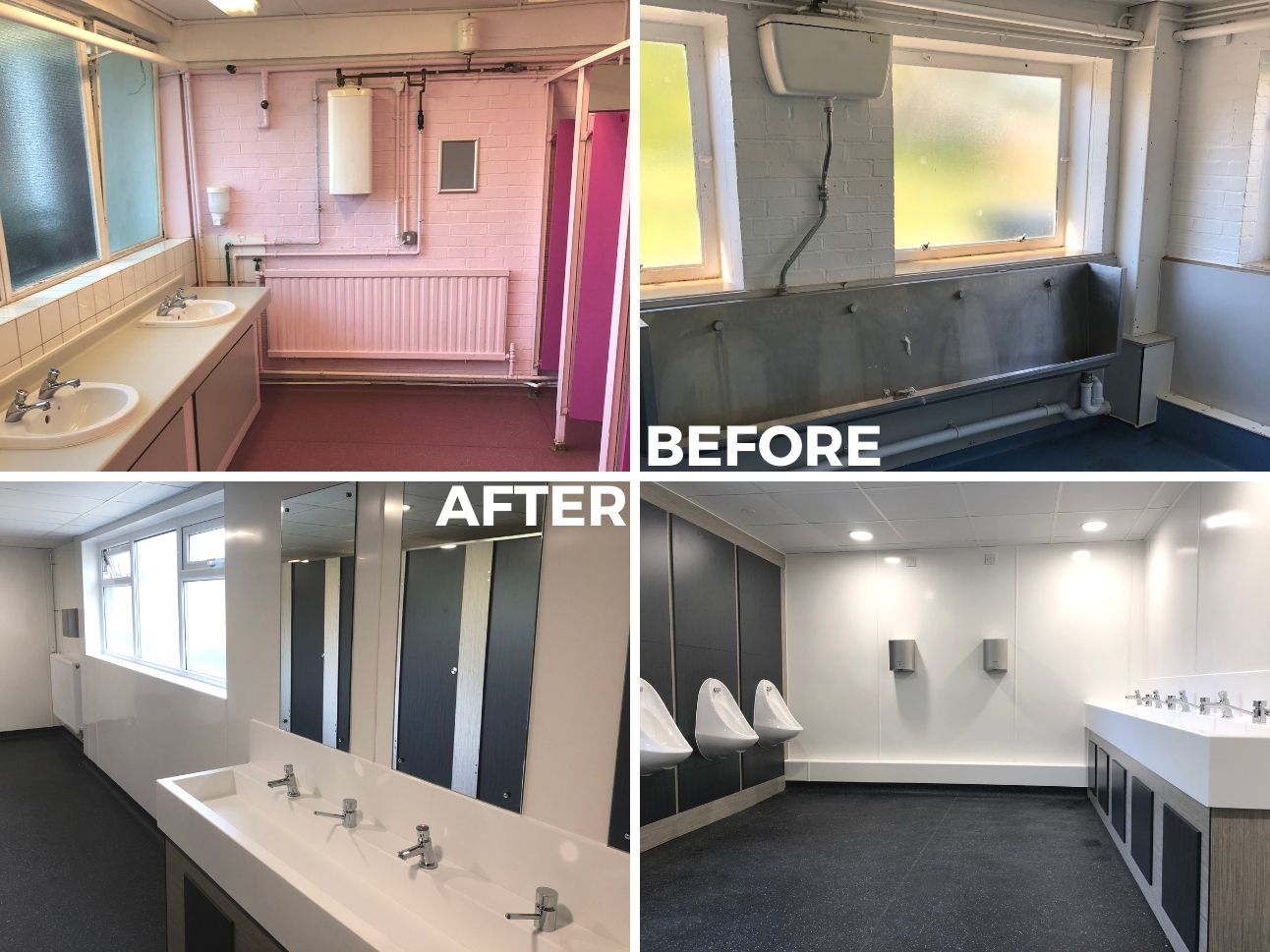 King Arthur's School Case Study | Commercial Washrooms