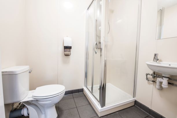 Commercial Shower Cubicle and Toilet