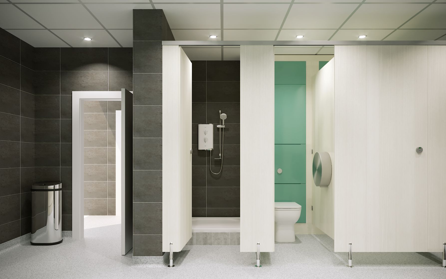 Toilet Refurbishment in Offices